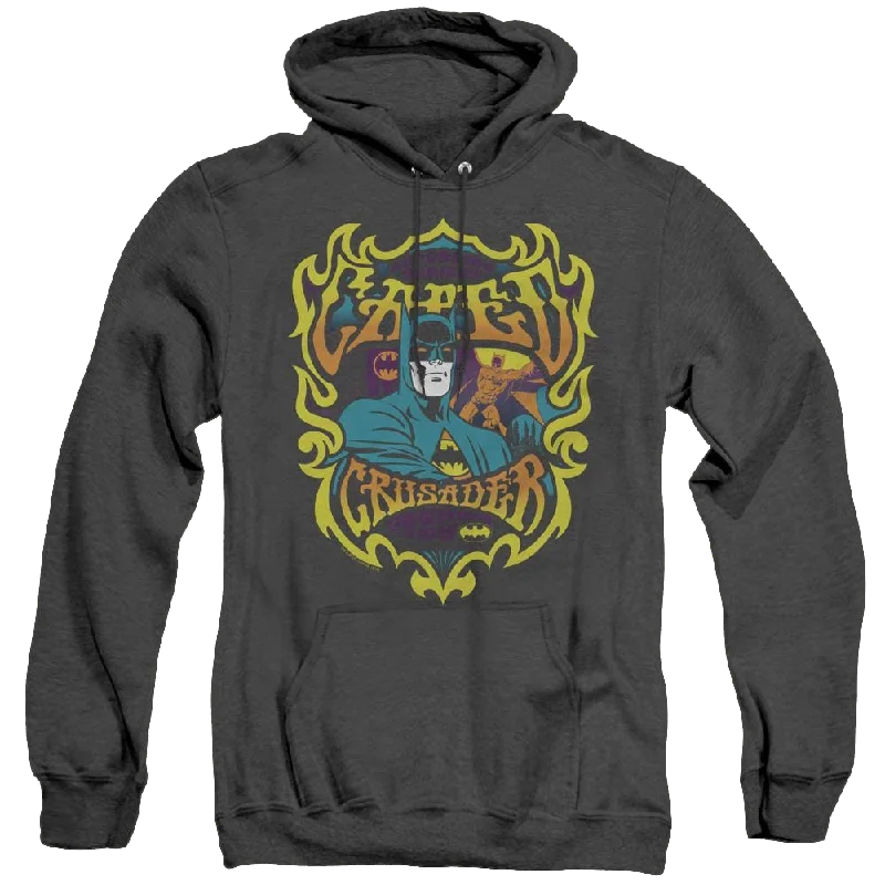 Dc Batman Appearing Tonight - Heather Pullover Hoodie Slouchy Comfort Pullover