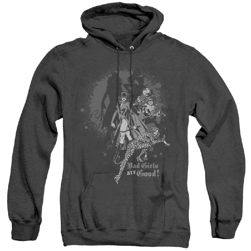 Justice League Bad Girls Are Good - Heather Pullover Hoodie Soft Wool Sweater