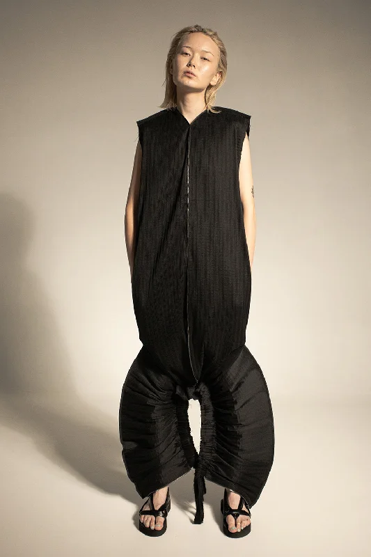 ICON 5 way transforming piece: jumpsuit / dress / coat Suede Faux Fur Shearling