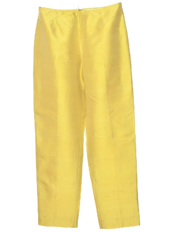 Green Trousers - W32 L31 Trousers Bootcut Casual