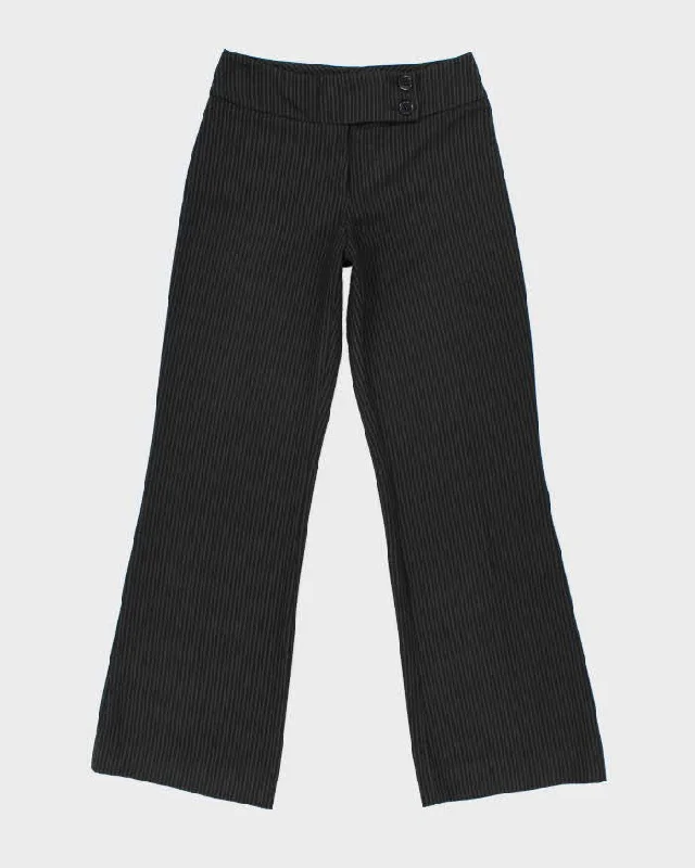 Vintage Y2k 00s Jacob Pinstripe Bootcut Trousers - W28 L30 Trousers Leisure Comfortable