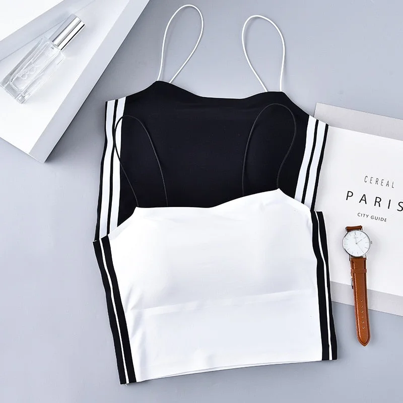 Padded Crop Top Notch Collar Peter Pan Collar Cowl Neck