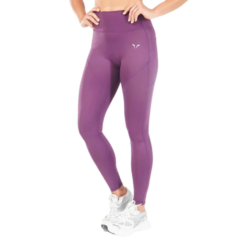 Core Panel Leggings Comfortable Zip-Up Leggings