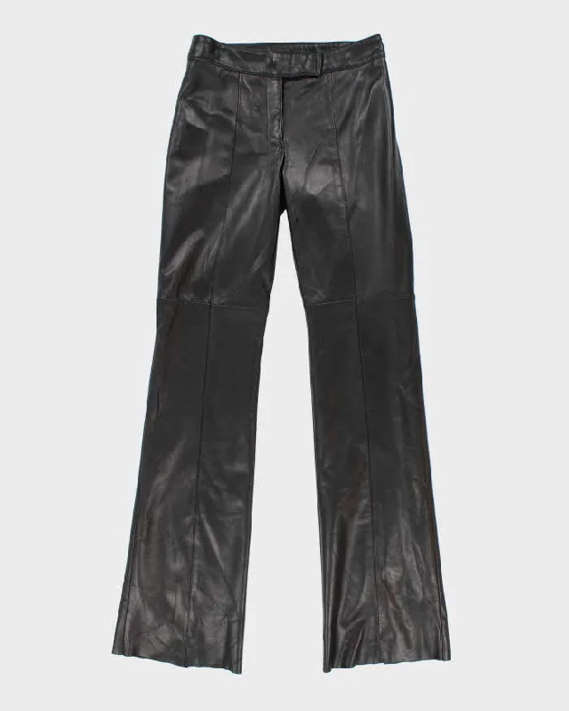 Vintage Danier Leather Trousers - W28 L34 Trousers Trousers Formal