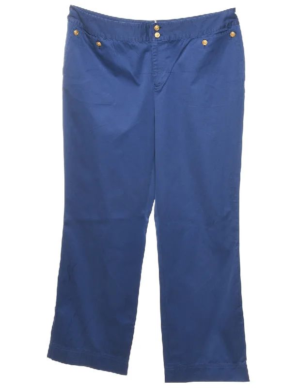 Ralph Lauren Navy Trousers - W39 L32 Trousers Recommended Stylist