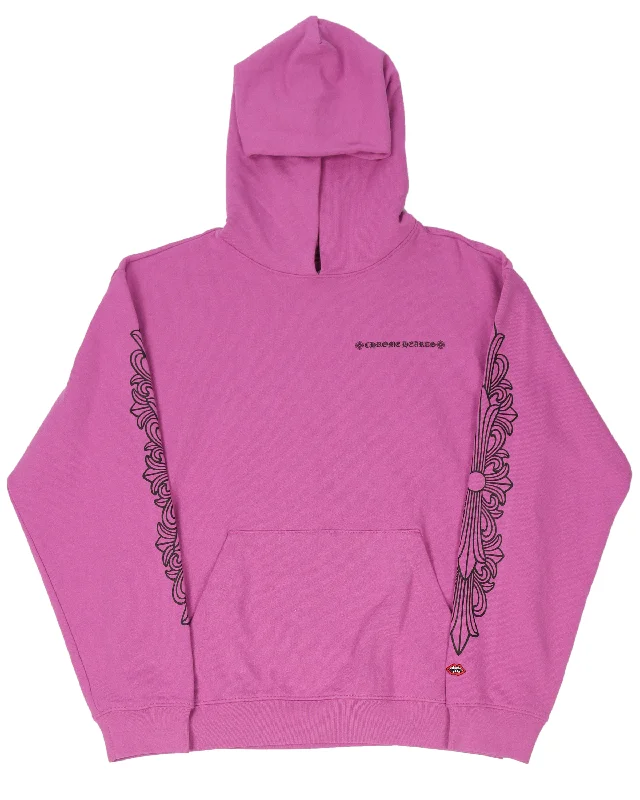 Matty Boy Spider Web Hoodie Hoodie with Sequins Glamorous Eye-catching