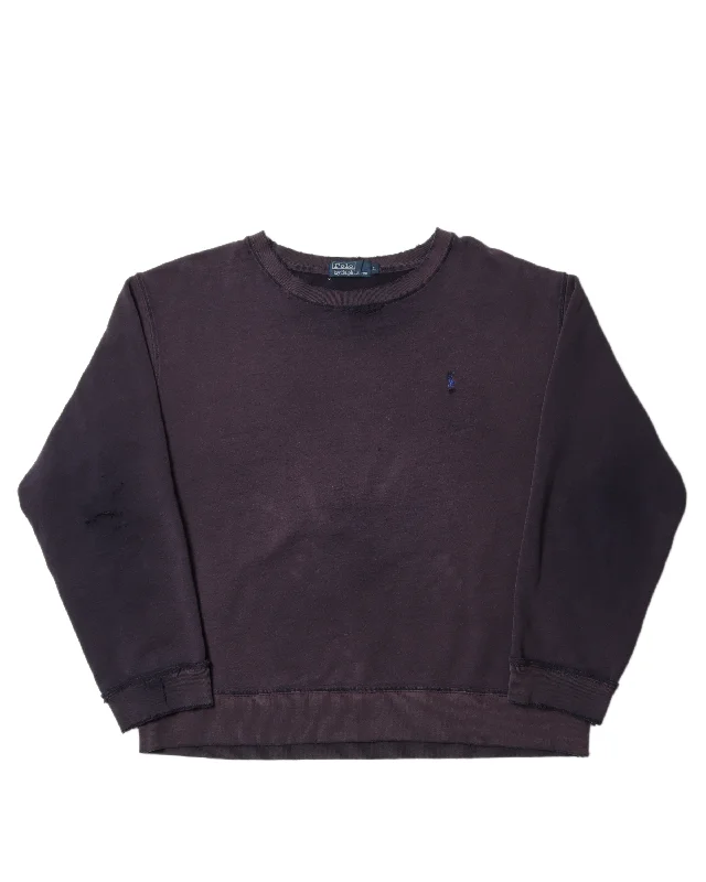Polo by Ralph Lauren Crewneck Sweatshirt Hoodie with Ribbed Hem Stretchable Secure