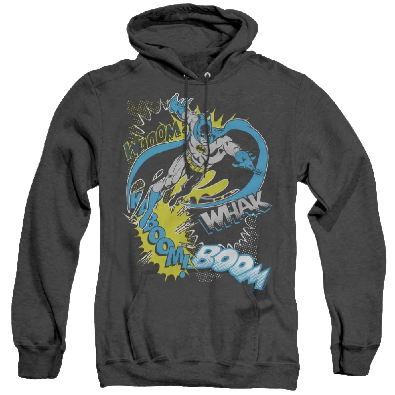 Dc Batman Bat Effects - Heather Pullover Hoodie Box Sleeve Comfort