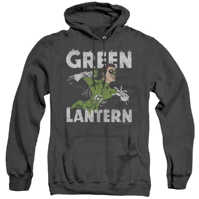 Green Lantern Hal Power - Heather Pullover Hoodie Cowl Neck Pullover