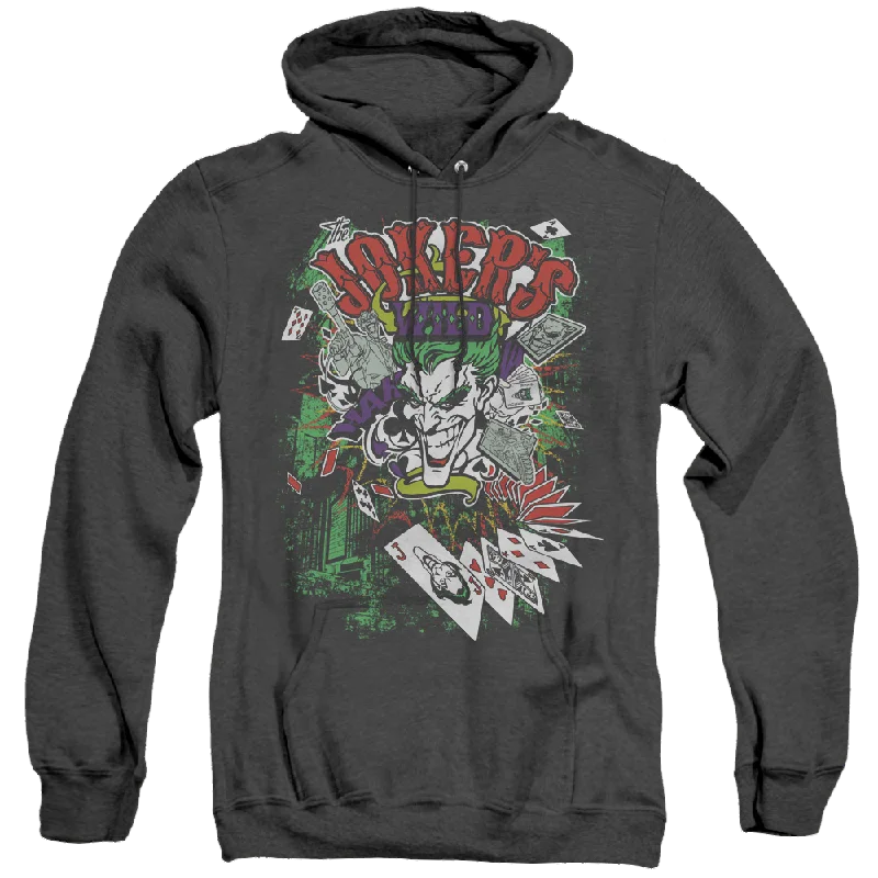 Joker, The Jokers Wild - Heather Pullover Hoodie Boyleg Sleeve Pullover