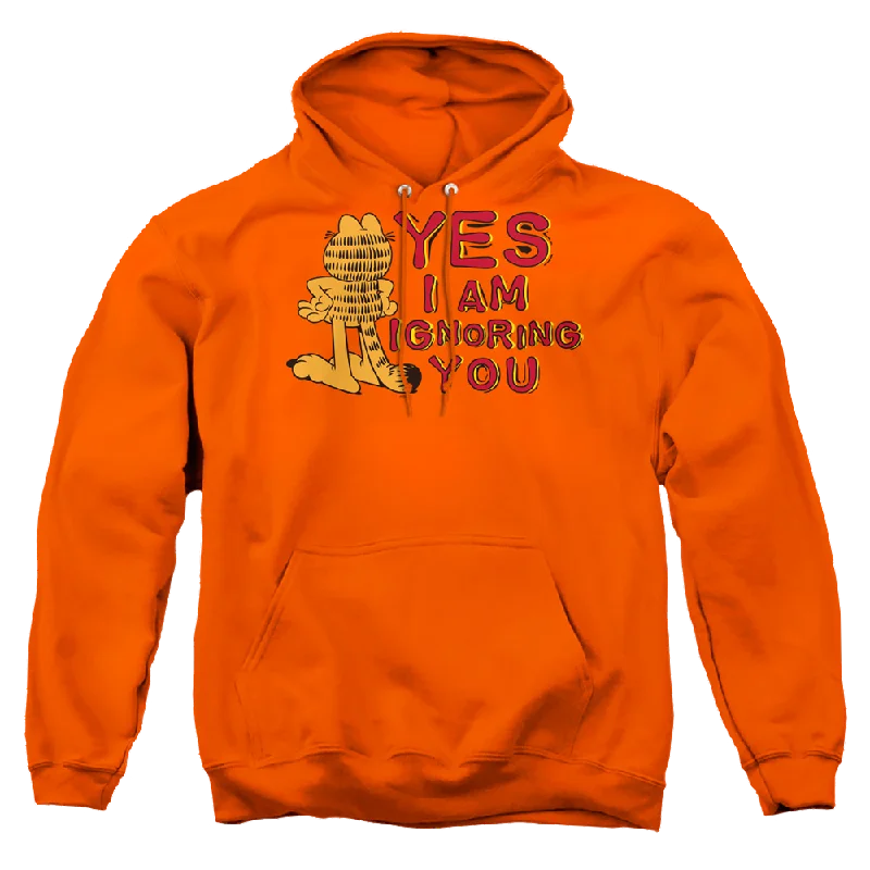 Garfield Yes I Am - Pullover Hoodie Angora Wool Cozy