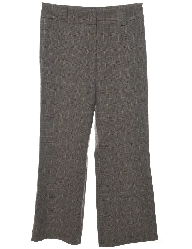 Light Brown Trousers - W30 L29 Trousers Vintage Classic