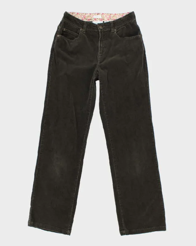 Vintage Liz Claiborne Brown Corduroy Trousers - W28 L29 Trousers Denim Distressed