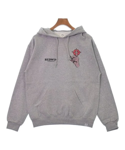 BEDWIN &THE HEARTBREAKERS Hoodies Hoodie with Tied Waist Feminine Flattering