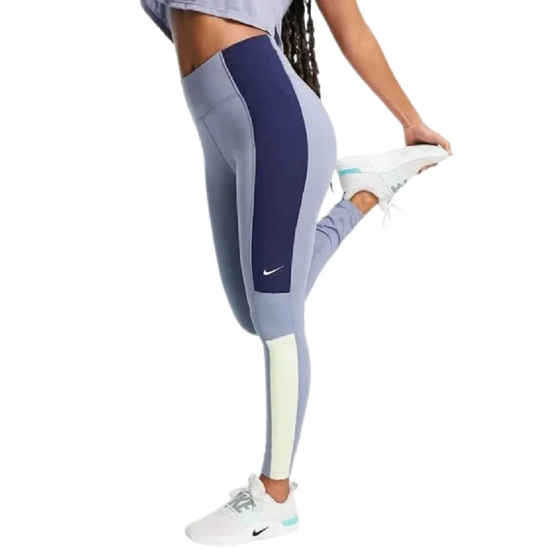 Dri-Fit One 7/8 Colorblock Leggings Trendy Seamless Fit Leggings