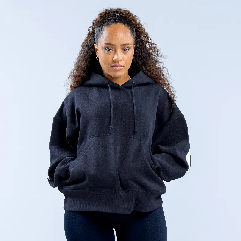 Signature Hoodie Hoodie with Longline Fit Extended Stylish