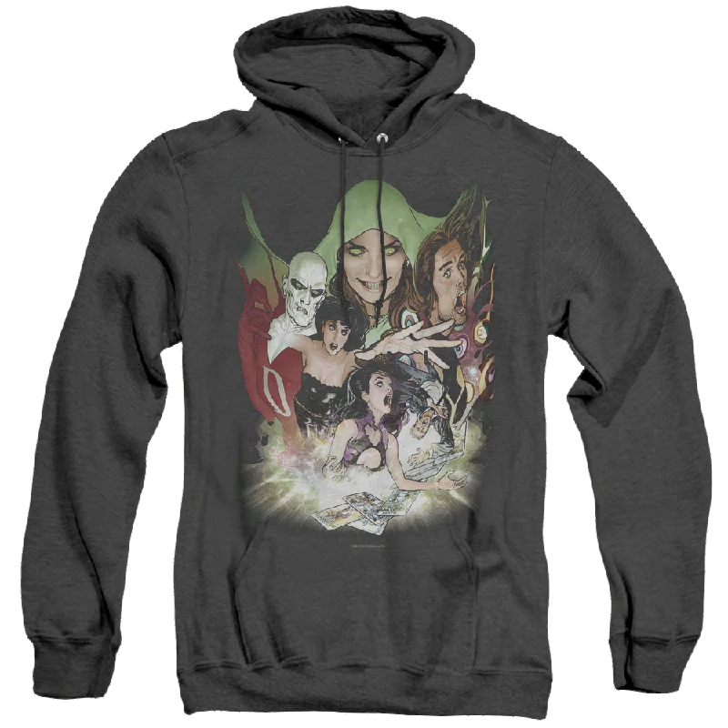 Justice League Justice League Dark - Heather Pullover Hoodie One Shoulder Top