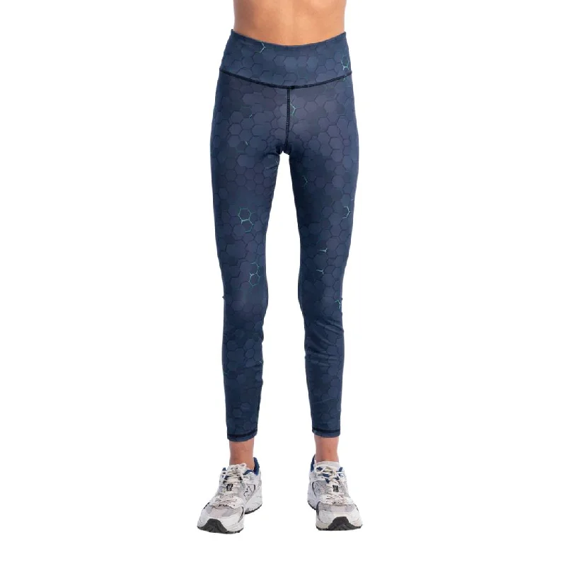 NYA Honeycomb Leggings Trendy Sweat-Wicking Workout Leggings
