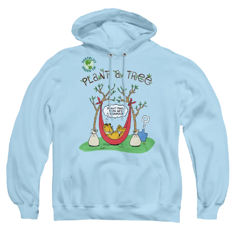 Garfield Plant A Tree - Pullover Hoodie Soft Wool Sweater