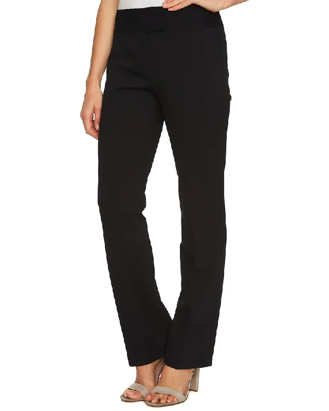 CeCe Straight Leg Trouser Trousers Satin Smooth