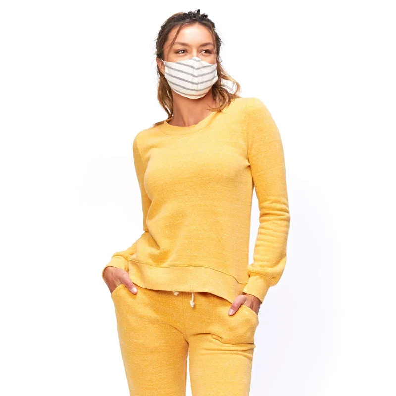 Joslyn Triblend Pullover Sarouel Sleeve Pullover