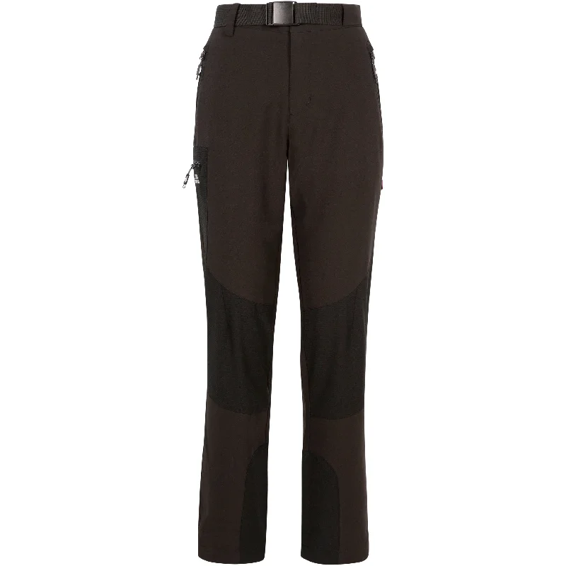 Go Beyond Women's Stretch Walking Trousers in Black Trousers Velvet Soft