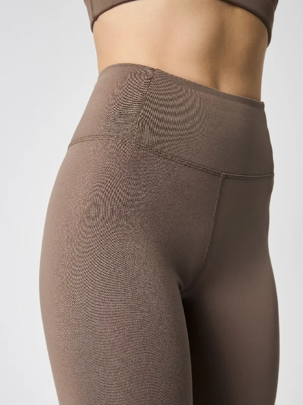 Girlfriend Collective Float High Rise 7/8 Leggings - Falcon Comfortable Power Mesh Leggings