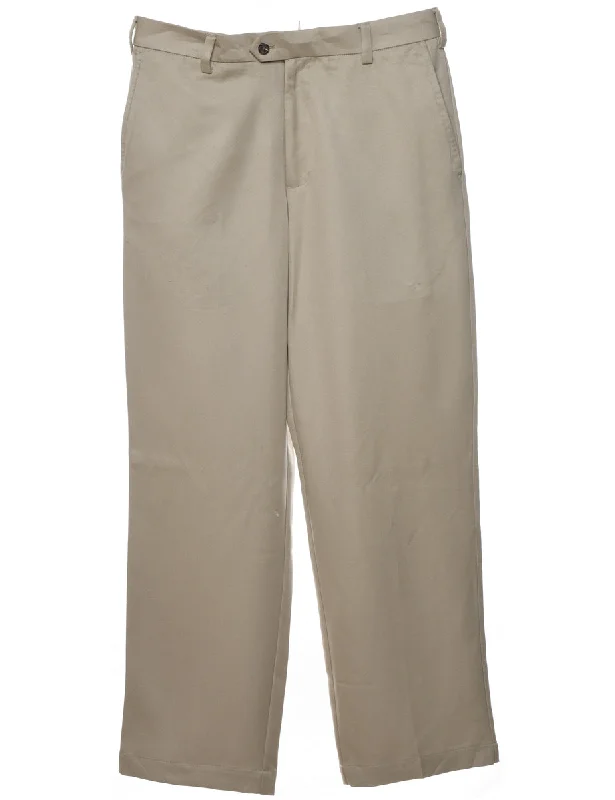 Izod Trousers - W32 L32 Trousers Canvas Durable