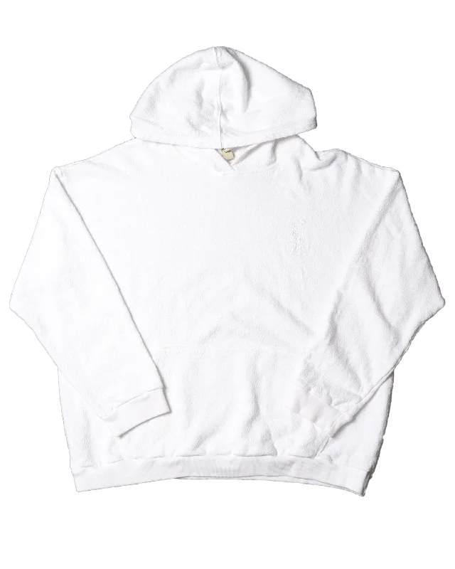 Jacquard Embossed Hoodie Hoodie with Pastel Soft Subtle