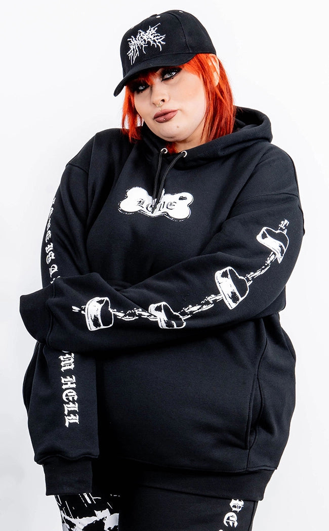 Love Is A Dog Pullover Hoodie | Plus Size Hoodie Sweatshirt Pullover