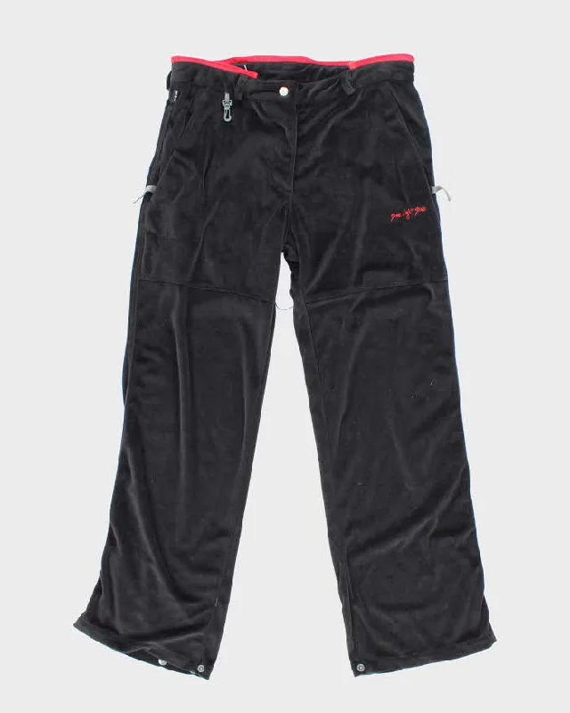 Vintage Y2k 00s 686 Velour Ski Trousers - W32 L30 Trousers luxurious high-end