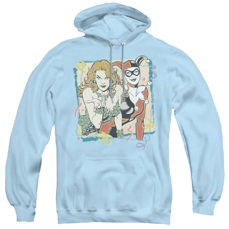 Harley Quinn Totally Harvey & Ivy - Pullover Hoodie Boat Neck Sweater