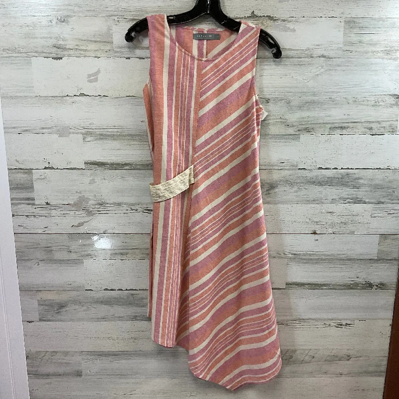 Dress Casual Midi By 209 wst 38 In Pink, Size: Xs Elegant Sleeveless Midi Dress