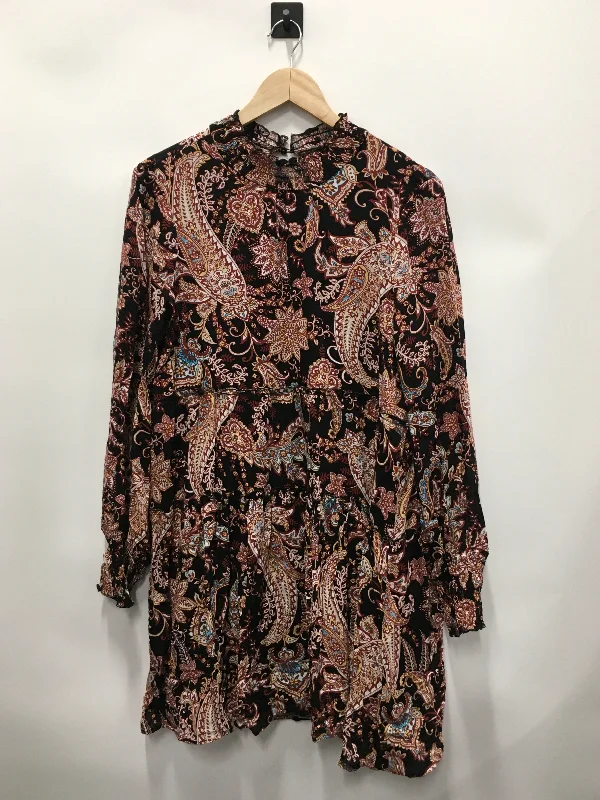 Dress Casual Midi By Anthropologie In Black, Size: S Trendy Square Neck Midi Dress