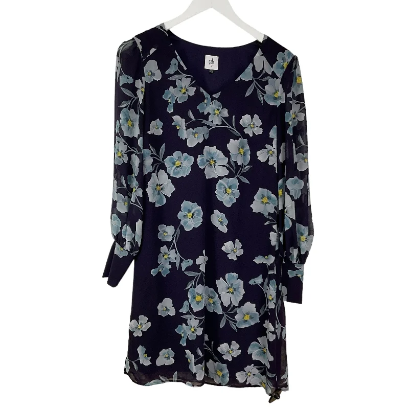 Dress Casual Midi By Cabi In Navy, Size: S Cozy Knit Midi Dress