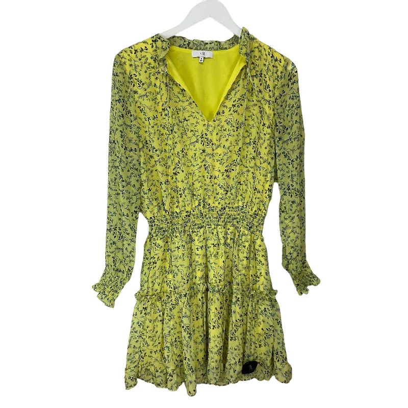Dress Casual Midi By Cmc In Yellow, Size: M Cozy A-Line Midi Dress