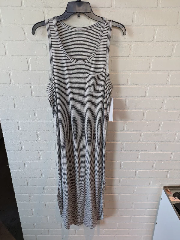 Dress Casual Midi By Double Zero In Black & White, Size: M Fashionable Chiffon Midi Dress Dress Casual Midi By Double Zero In Black & White, Size: M Fashionable Chiffon Midi Dress
