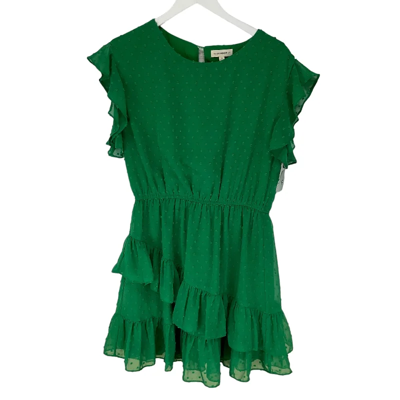 Dress Casual Midi By Ee Some In Green, Size: S Stylish Cold Shoulder Midi Dress