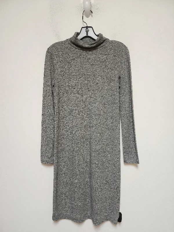 Dress Casual Midi By J. Crew In Grey, Size: Xxs Cozy Tie-Dye Midi Dress