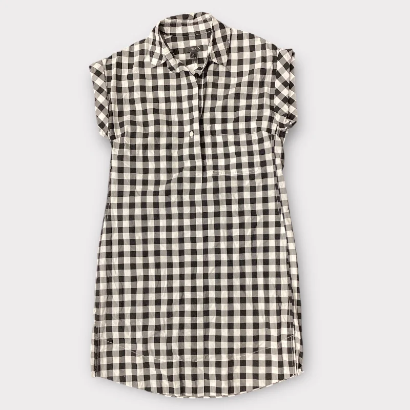 Dress Casual Midi By J. Crew In Plaid Pattern, Size: Xxs Comfortable Ribbed Midi Dress Dress Casual Midi By J. Crew In Plaid Pattern, Size: Xxs Comfortable Ribbed Midi Dress
