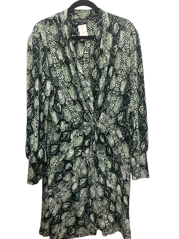 Dress Casual Midi By Limited In Snakeskin Print, Size: Xl Fashionable Off-Shoulder Dress Midi Dress Casual Midi By Limited In Snakeskin Print, Size: Xl Fashionable Off-Shoulder Dress Midi
