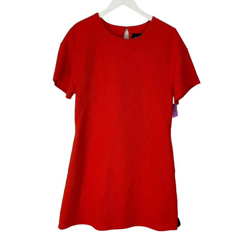 Dress Casual Midi By Maeve In Orange, Size: M Elegant Satin Slip Midi Dress