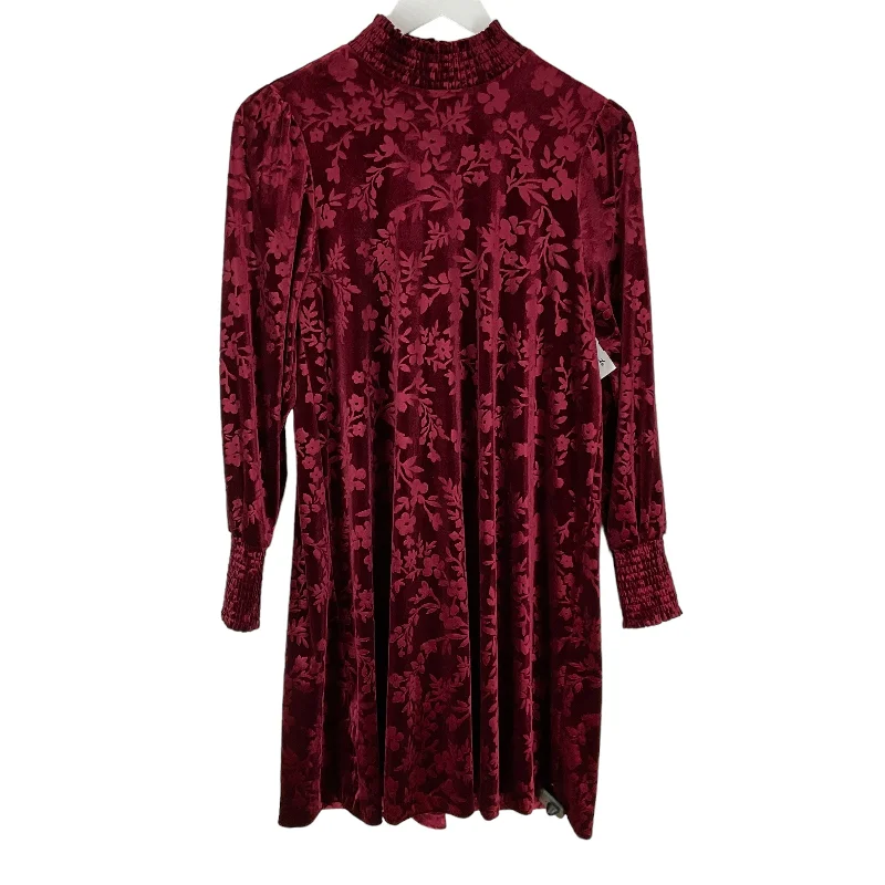 Dress Casual Midi By Matilda Jane In Red, Size: S Fashionable A-Line Midi Dress