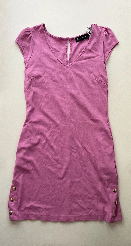 Dress Casual Midi By New York And Co O In Lavender, Size: S Fashionable Wide Leg Midi Dress Dress Casual Midi By New York And Co O In Lavender, Size: S Fashionable Wide Leg Midi Dress