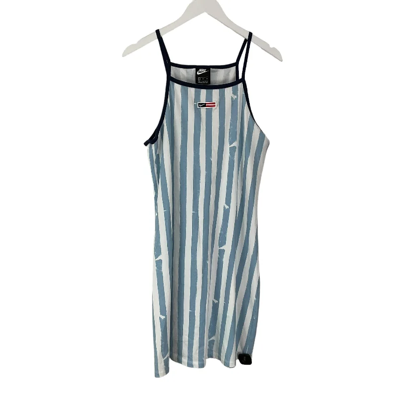 Dress Casual Midi By Nike Apparel In Blue, Size: Xl Comfortable Floral Print Midi Dress Dress Casual Midi By Nike Apparel In Blue, Size: Xl Comfortable Floral Print Midi Dress