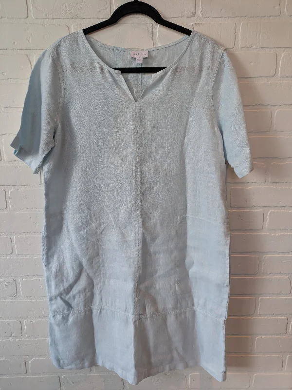 Dress Casual Midi By Pure Jill In Blue, Size: S Trendy A-Line Midi Dress