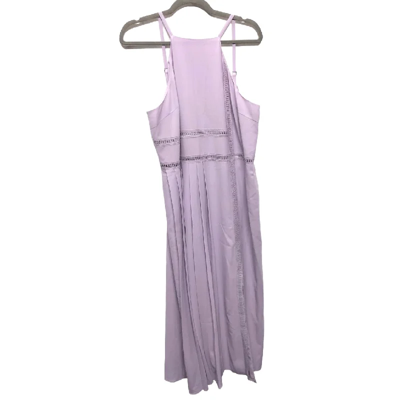 Dress Casual Midi By Ted Baker In Purple, Size: 10 Fashionable Skater Midi Dress