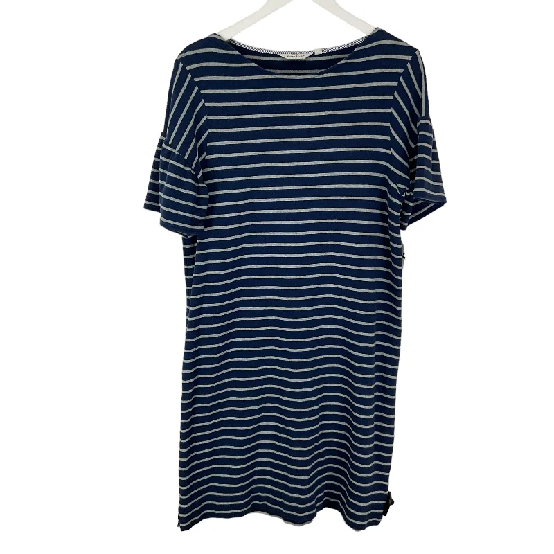 Dress Casual Midi By Vineyard Vines In Navy, Size: M Comfortable Ribbed Midi Dress
