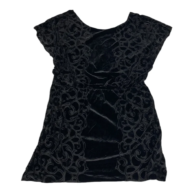Dress Casual Midi By White House Black Market In Black, Size: Xl Stylish Silk Midi Dress