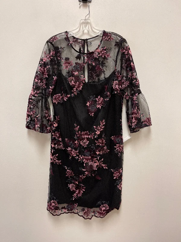 Dress Casual Midi By White House Black Market In Purple, Size: L Trendy A-Line Midi Dress Dress Casual Midi By White House Black Market In Purple, Size: L Trendy A-Line Midi Dress